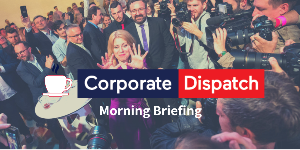 The Corporate Dispatch Morning Briefing and Newspaper Review