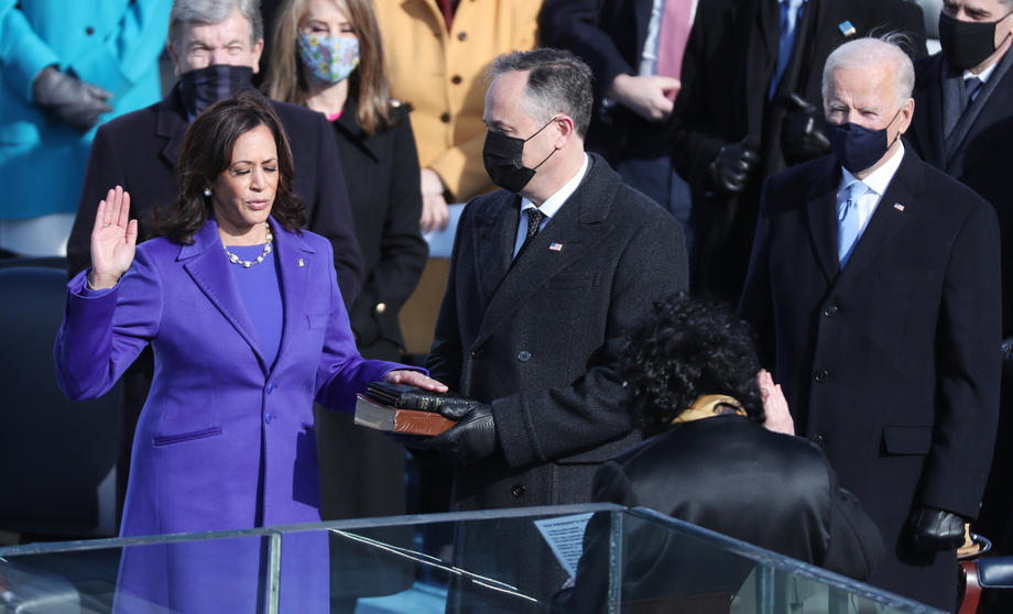 Breaking Barriers – Kamala Harris sworn in as U.S. Vice President
