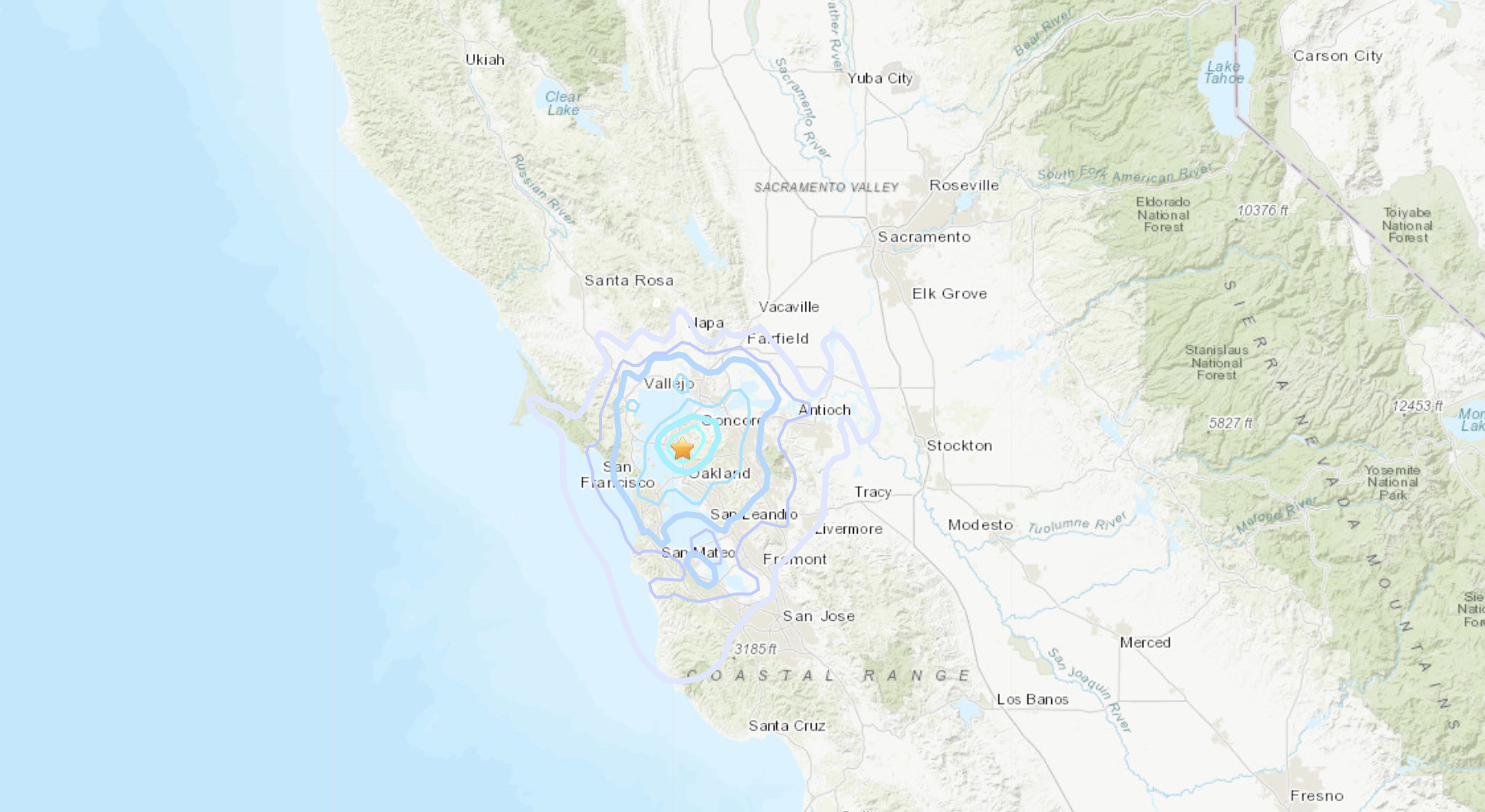 Thousands without power after earthquake rattles northern California