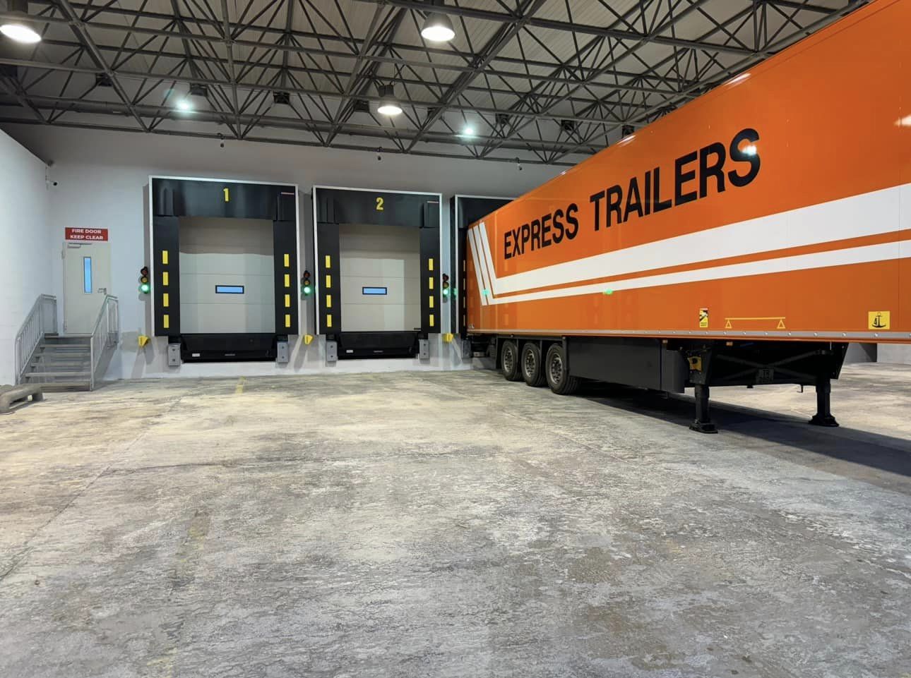 Express Trailers Completes New Cross Dock Project