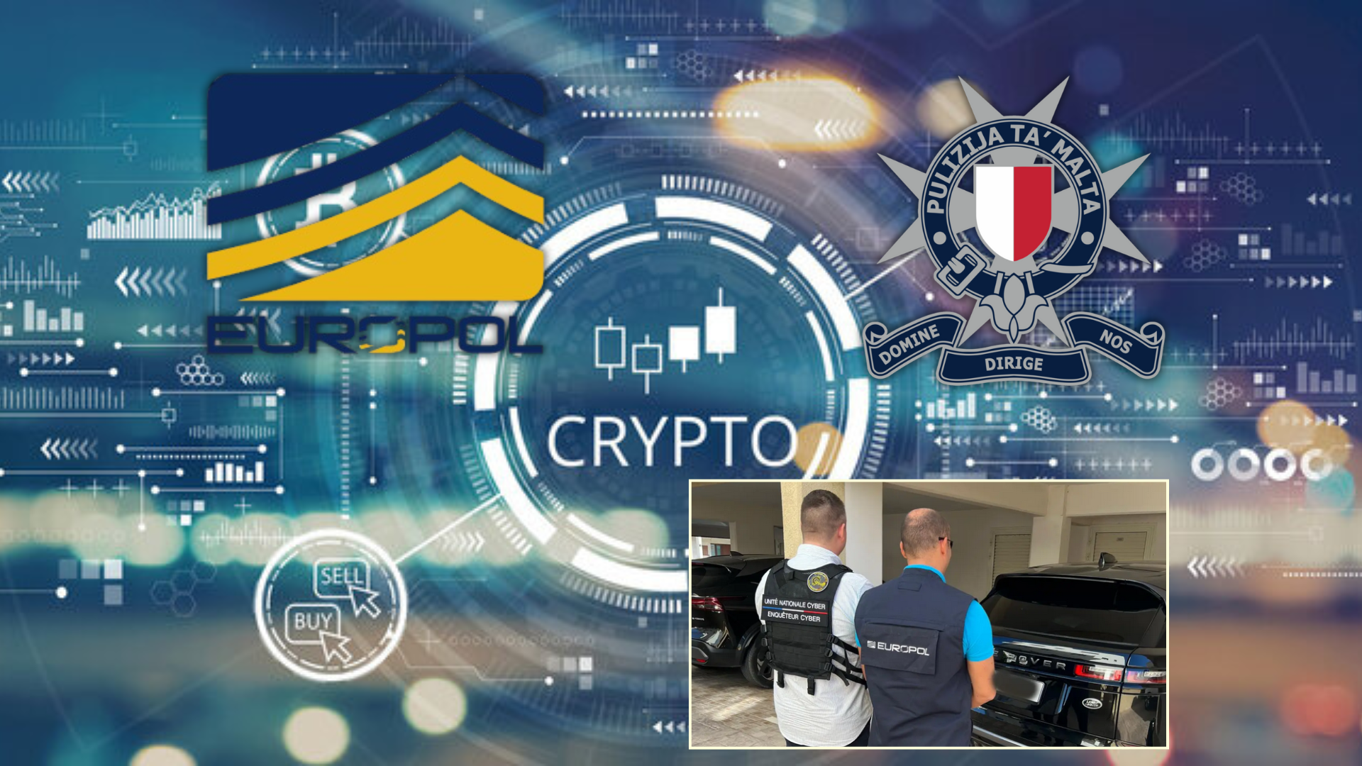 Maltese police join international crackdown on €700 million crypto-fraud  network