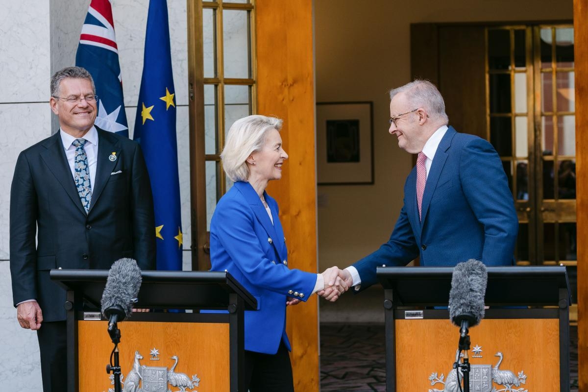 Australia and EU seal trade deal