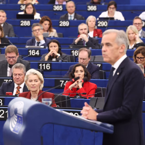 EU and Canada are stronger together, Carney says