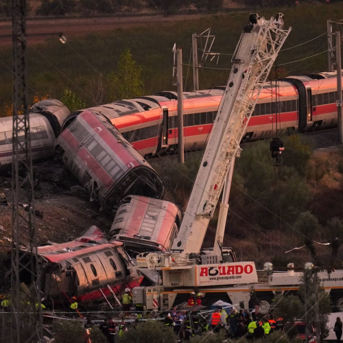 Spain train disaster: Death toll reaches 68 after collision